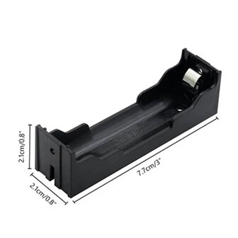 Batterijhouder 3.7V 1x 18650  voor PCB montage