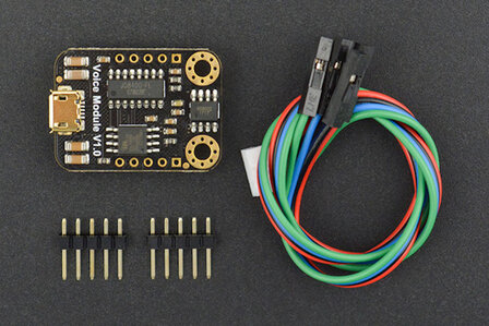 Gravity: UART MP3-spraakmodule met 8 MB flashgeheugen DFR0534