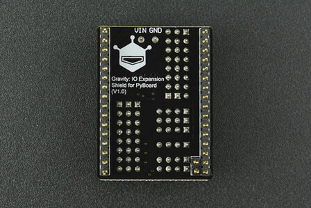 Gravity: I/O Expansion Shield for Pyboard DFR0577