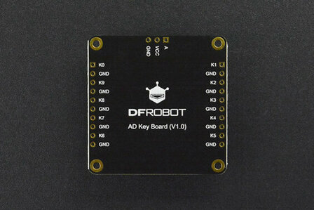 Fermion: ADKeyboard -10 toetsen (Breakout) DFR0792