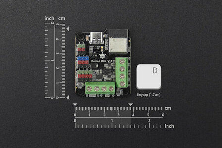 Romeo ESP32-C3 Robot Control Board (Supports Wi-Fi &amp; Bluetooth 5) DFR1063