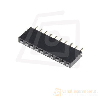 Header Female - 1x10 Pin - Pitch 1.27mm