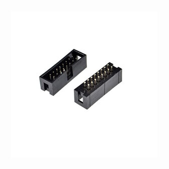 Box Header - 2x8 pins - DC3-16P - Male Socket - 2.54mm Pitch