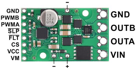 H2 High-Power Motor Driver 36v11 CS Pololu 2993