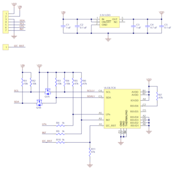 VL53L7CX Time-of-Flight 8&times;8-zone brede FOV-afstandssensord met spanningsregelaar, max. 350 cm Pololu 3418