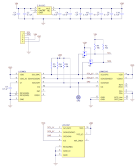 AltIMU-10 v6 Gyro, Accelerometer, Compass, and Altimeter LSM6DSO, LIS3MDL, LPS22DF  Pololu 2863