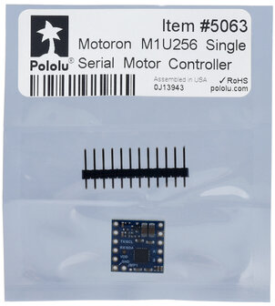 Motoron M1U256 Single Serial Motor Controller  Pololu 5063