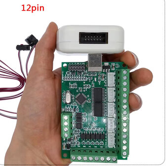 MACH3 100Khz Breakout Board Hand Control Box 4 Axis 12pin