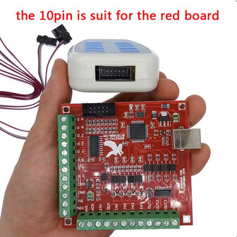 MACH3 Breakout Board Hand Control Box 4 Axis 10pin