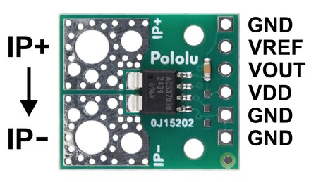 ACS37030LLZATR-065B3 Stroomsensor &ndash; Nauwkeurige &amp; Compacte Metingen van -65A tot +65A Pololu 5232