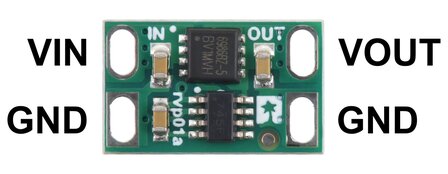 Pololu Reverse Voltage Protector, 4-60V, 10A Pololu 5380