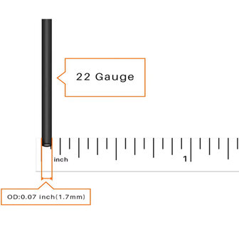 22AWG Flexibele Siliconen Draden &ndash; Vertinde Koperdraad, 5 Kleuren (10m per kleur)