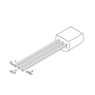 A92 PNP Transistor &ndash; Hoogspanning, 300V, 500mA, TO-92 Behuizing