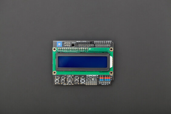 Gravity: 1602 LCD Keypad Shield For Arduino DFR0009