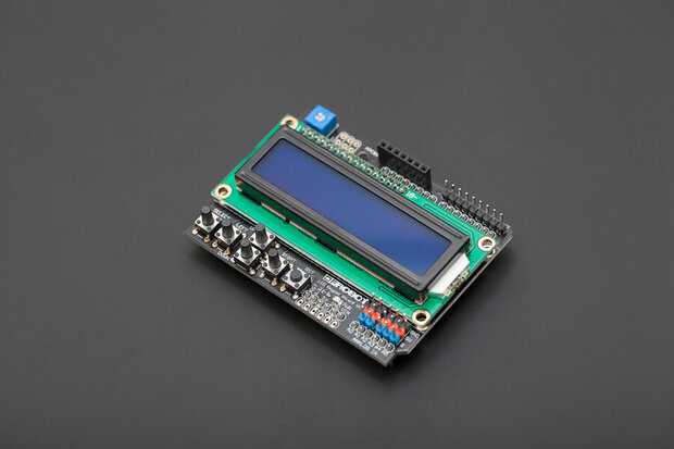 Gravity: 1602 LCD Keypad Shield For Arduino DFR0009