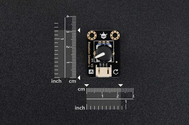 Gravity: Analog Rotation Potentiometer Sensor for Arduino - Rotation 300° DFR0054