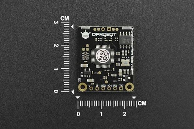 mmWave Radar - 24GHz-sensor voor detectie van menselijke aanwezigheid (9 meter) SEN0395