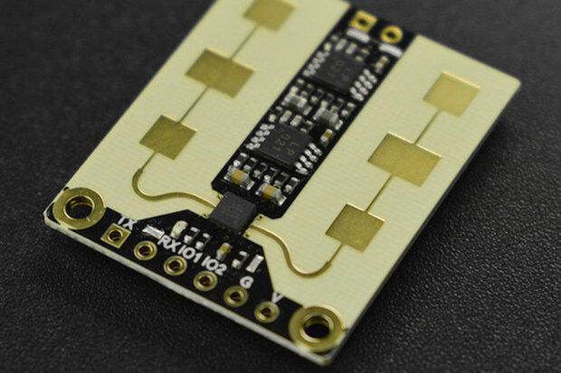 mmWave Radar - 24GHz-sensor voor detectie van menselijke aanwezigheid (9 meter) SEN0395