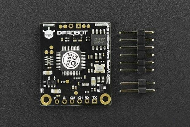 mmWave Radar - 24GHz-sensor voor detectie van menselijke aanwezigheid (9 meter) SEN0395