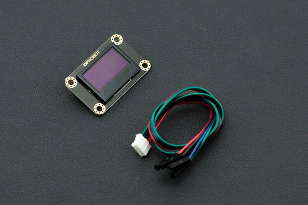 Gravity: I2C OLED-128x64 Display DFR0486