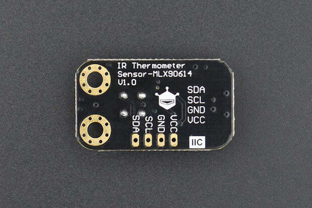 I2C contactloze IR-temperatuursensor geschikt voor Arduino (MLX90614-DCC) SEN0206