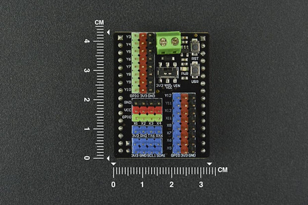 Gravity: I/O Expansion Shield for Pyboard DFR0577