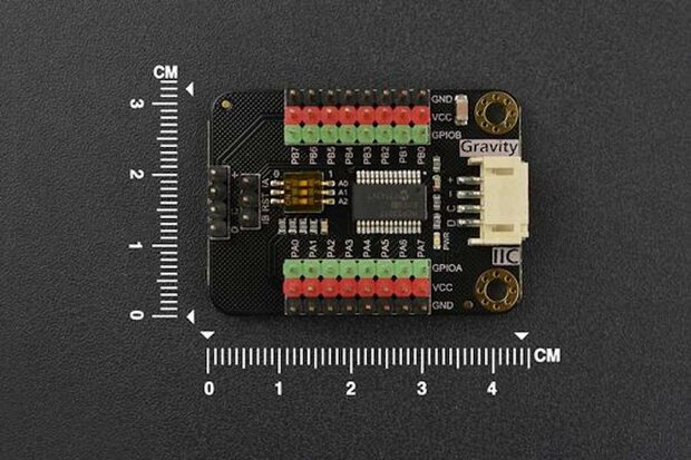 Gravity: MCP23017 I2C 16 digitale IO-uitbreidingsmodule DFR0626