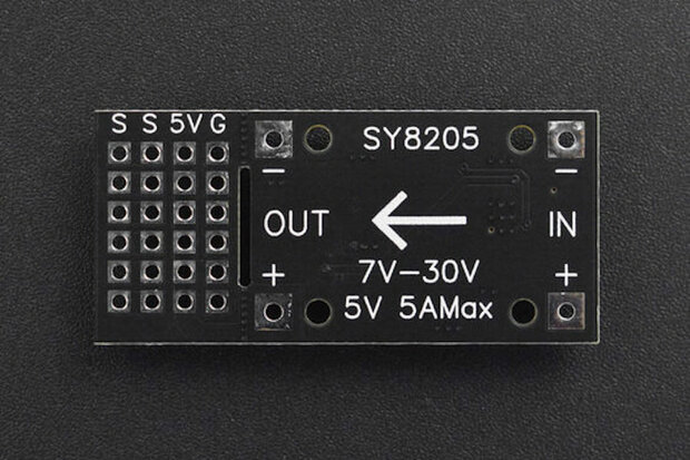 DC-DC Buck Converter 7-24V to 5V 4A DFR0831