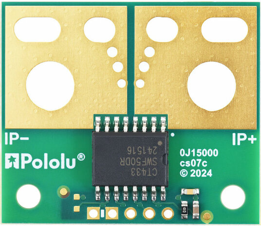 CT433-HSWF50DR TMR Current Sensor Large Carrier 0A to 50A, 3.3V Pololu 5338
