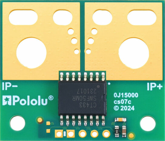 CT432-HSWF70DR TMR Current Sensor Large Carrier 0A to 70A, 5V Pololu 5328