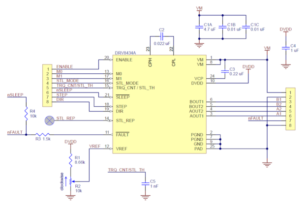 DRV8434A Stepper Motor Driver  Pololu 3764