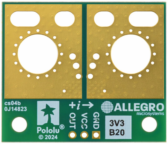 ACS72981ELRATR-200B3 Current Sensor Large Carrier -200A to +200A, 3.3V Pololu 5281