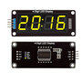 0,56 inch TM1637 zeven segmenten display module  Geel geschikt voor Arduino 