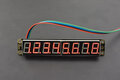 Gravity: 8-Digital LED Segment Display Module Rood (Red) DFR0646-R